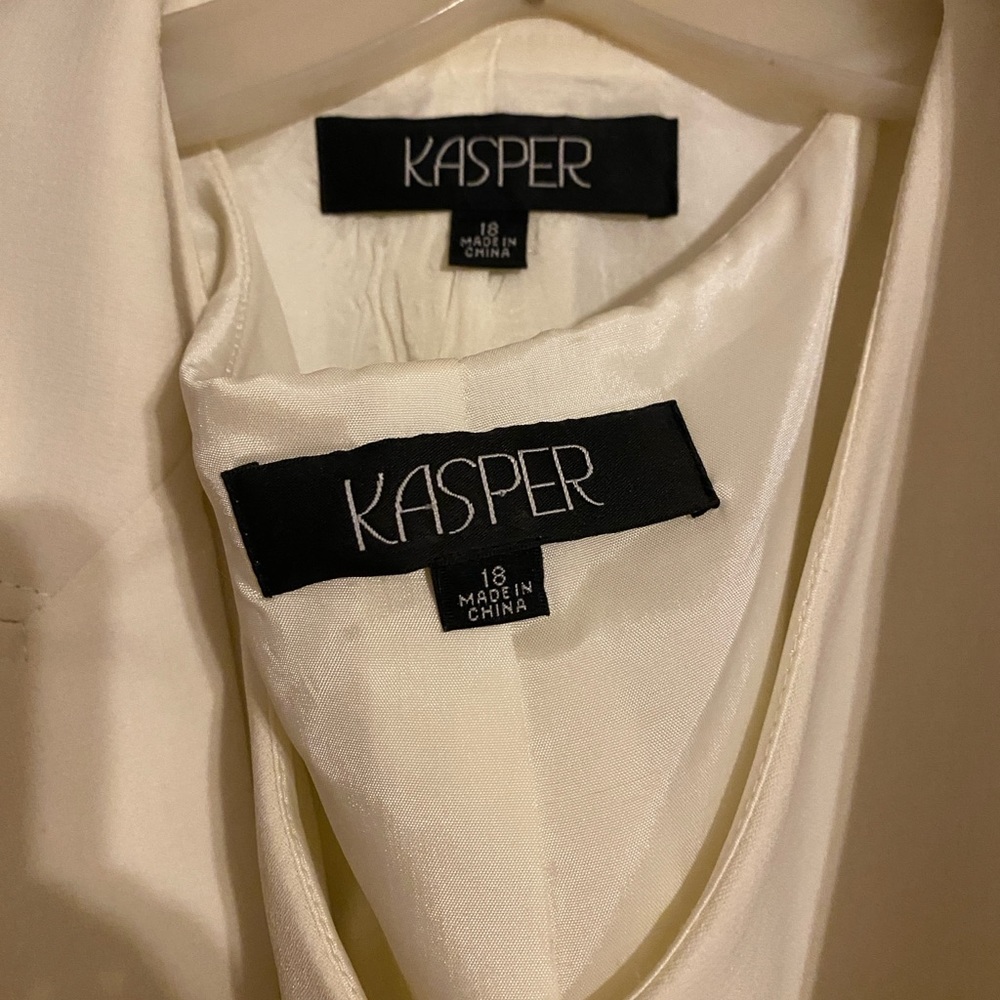 Kasper Cream Blazer